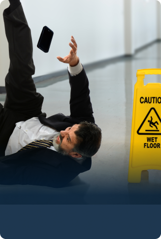 Photo of slip and fall